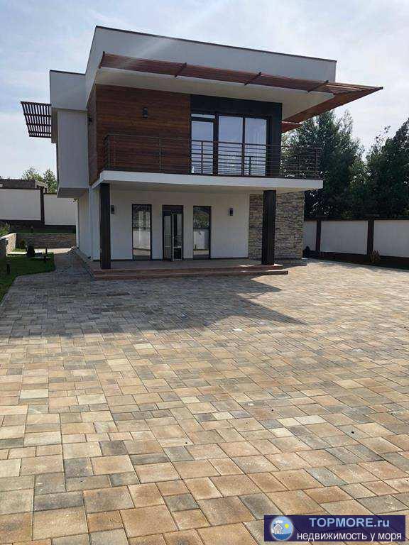 Продам дом в стиле Hi-Tech в АдлереШикарные видовые характеристики на море и на аэропортЗакрытый коттеджный поселок... - 1