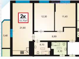 СРОЧНО продаётся ВИДОВАЯ  2-х комнатная квартира в г.Анапа. ЖК...