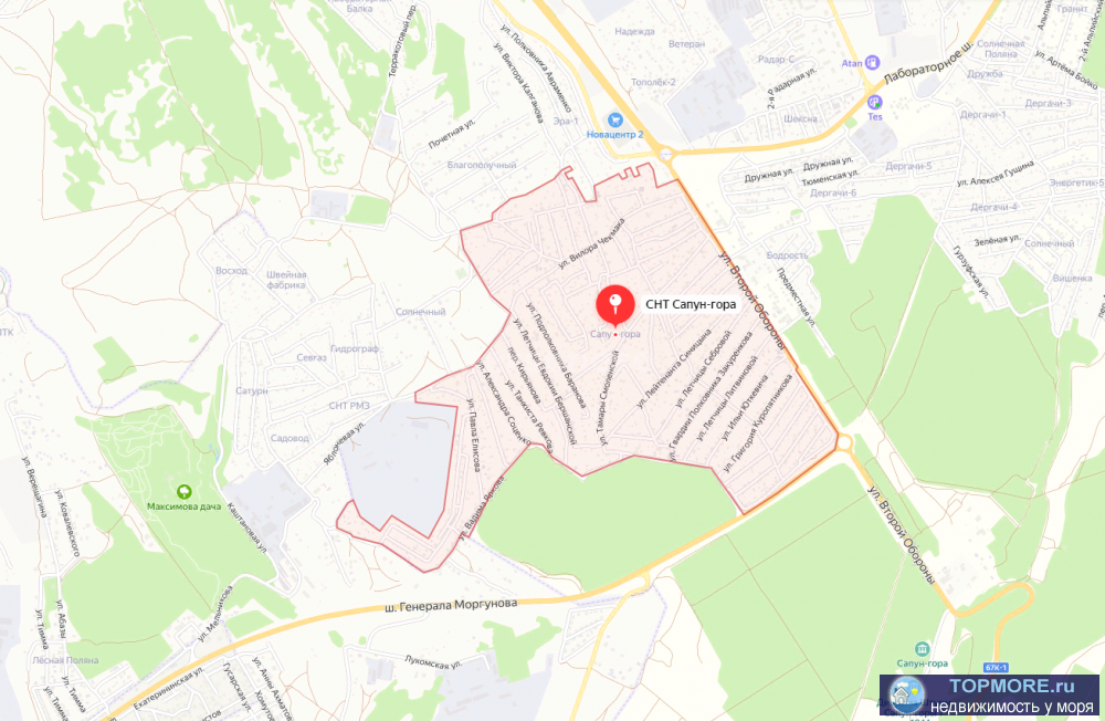 Продается  участок на Сапун - горе . 4,36 соток. Вдоль участка стоит газовая труба ( газ не проведён на участок ) ....