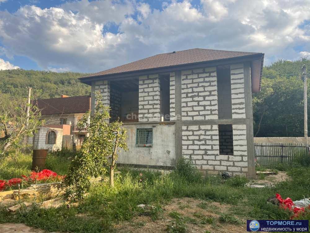 Продаётся недостроенный двухэтажный дом 120 кв.м с участком 4 сотки г. Инкерман СТ Лесная поляна. Прописка имеется!...