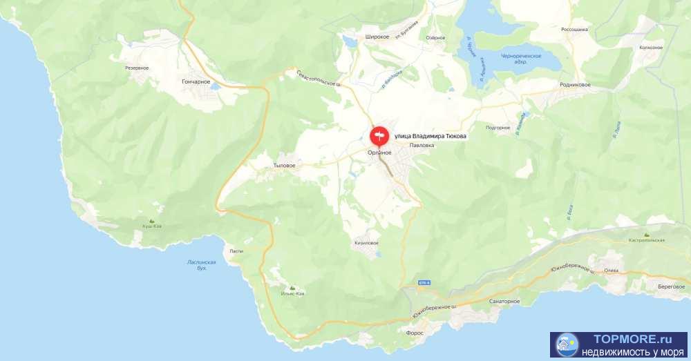 Продается видовой участок 10 сот., ИЖС, ул. Владимира Тюкова, с. Орлиное, Балаклавский район.  Ровный, ухоженный,... - 2