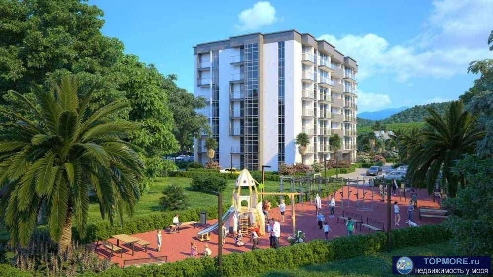 Лот № 153433. Продаю квартиру в Дагомысе, в жк Чайный Берег. Находится в центре Дагомыса, по улице Российская, 17.... - 1