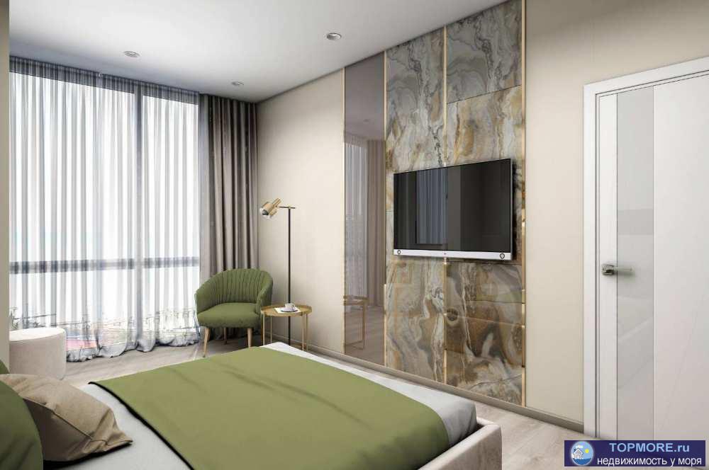 В продаже 2-комнатные апартаменты площадью 42,5 кв.м. в Адлере с ремонтом.  Апартаменты относятся к сети... - 1