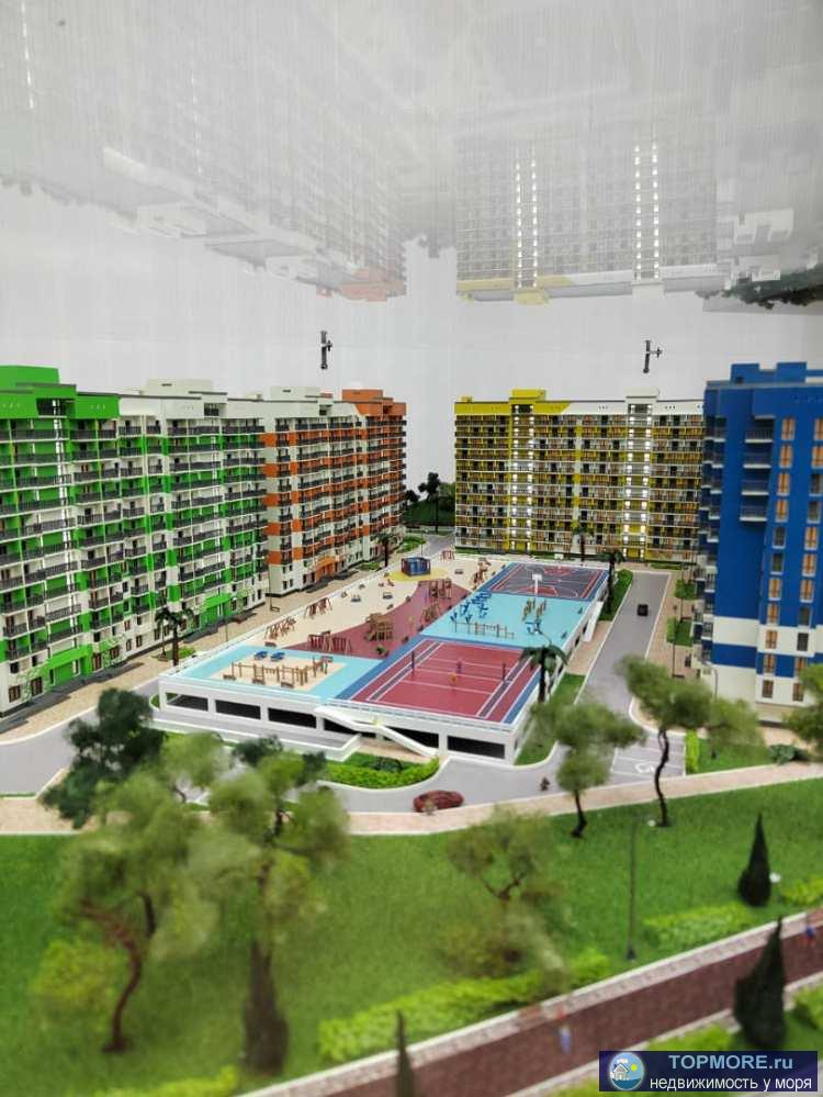 Лот № 154828. Квартира по выгодной цене в новом жк.  жк расположен на ровном участке в окружении гор, деревьев. До... - 1