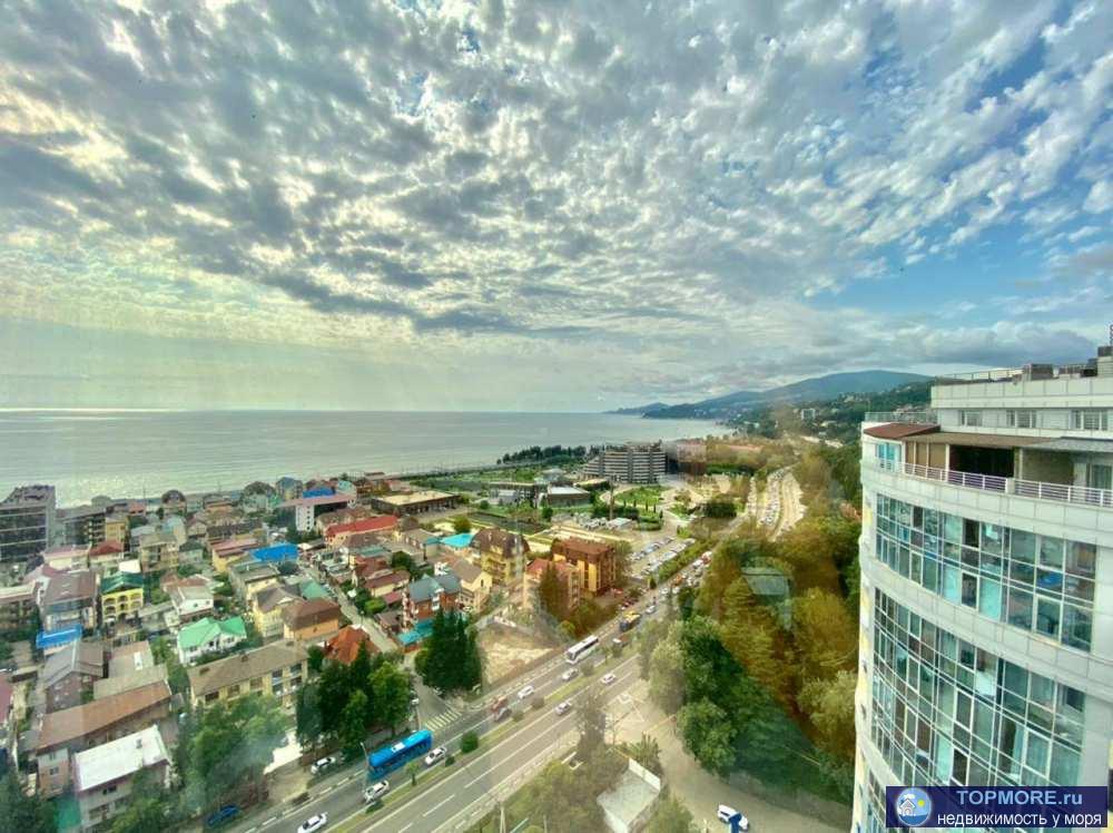 Лот № 141367. Продается отличная студия с ремонтом? 25,6 м2, с видом на море и Олимпийский парк.  Шикарные видовые... - 2