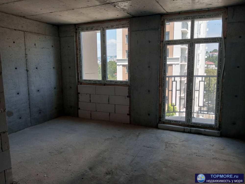 Лот № 161110. Квартира от агенства. Черновая отделка. Вид на горы.  Развитая инфраструктура, всё необходимое в пешей... - 2