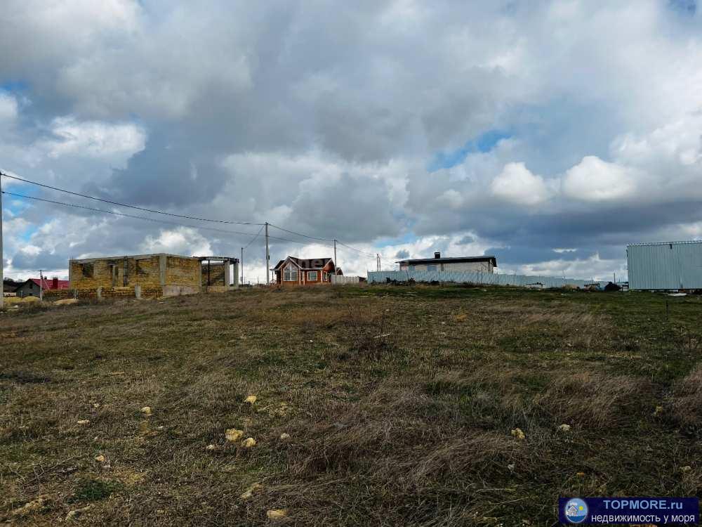 Продаётся участок 11 соток Ижс с недостроенным  домом 100 кв м в посёлке Любимовка.  На участок заведён свет . Рядом... - 1