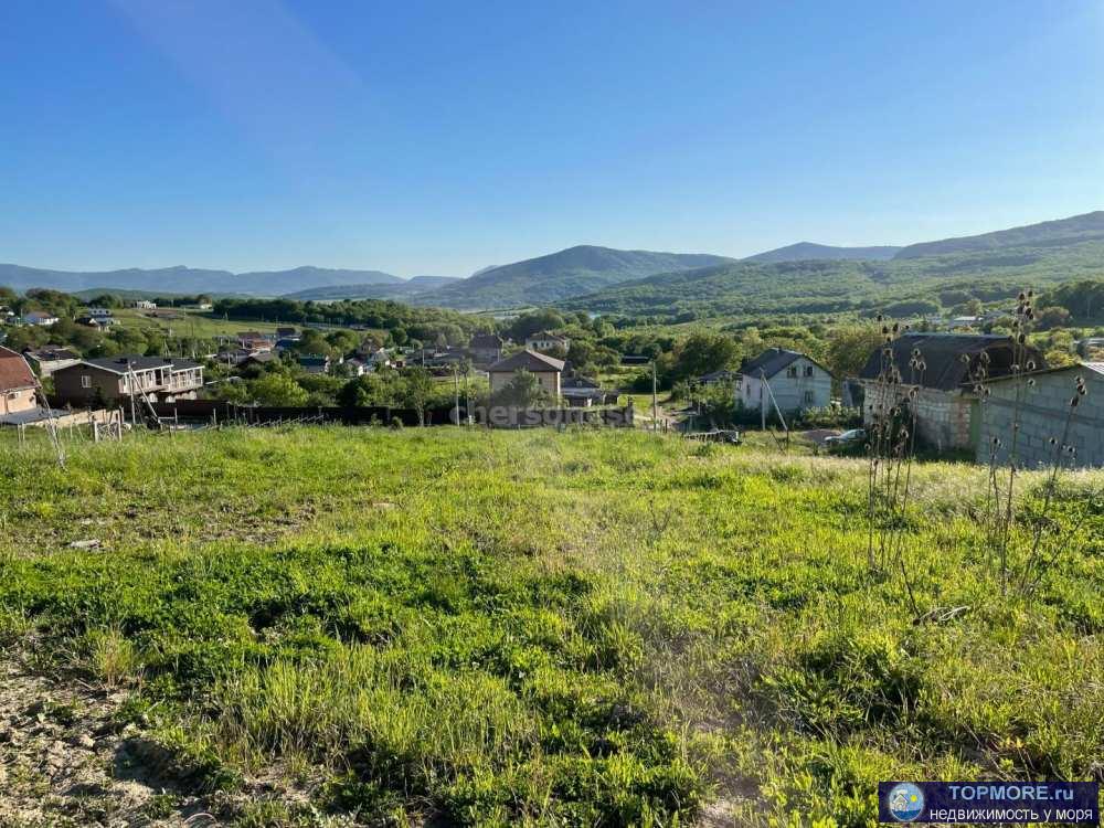  Продажа участка  ИЖС 8 сот. в с. Передовое (Байдарская долина).  Участок на склоне, благодаря чему открывается...