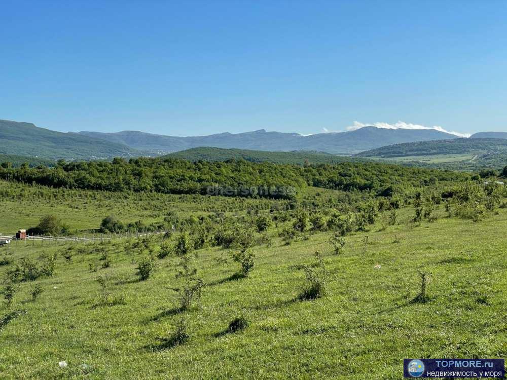 Продажа участка 9 сот. в с. Передовое (Байдарская долина).  Участок практически без уклона,правильной прямоугольной...