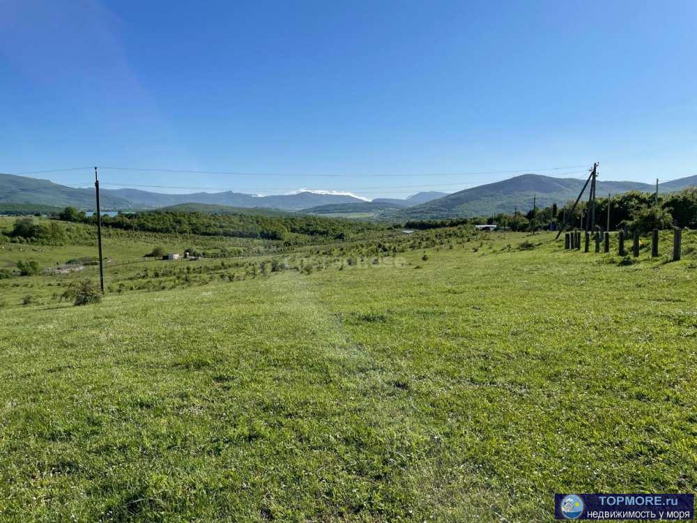 Продажа участка 9 сот. в с. Передовое (Байдарская долина).  Участок практически без уклона,правильной прямоугольной... - 1