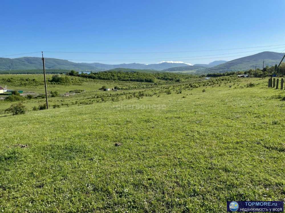 Продажа участка 9 сот. в с. Передовое (Байдарская долина).  Участок практически без уклона,правильной прямоугольной... - 2