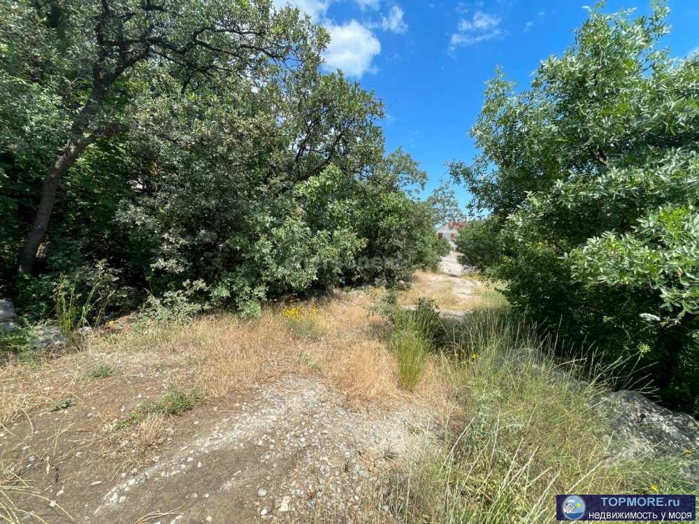 Продажа участка ИЖС 6,4 сот. в пгт. Парковое (Симеиз).  Участок трапецевидной формы, ровный, имеет  асфальтированные... - 1