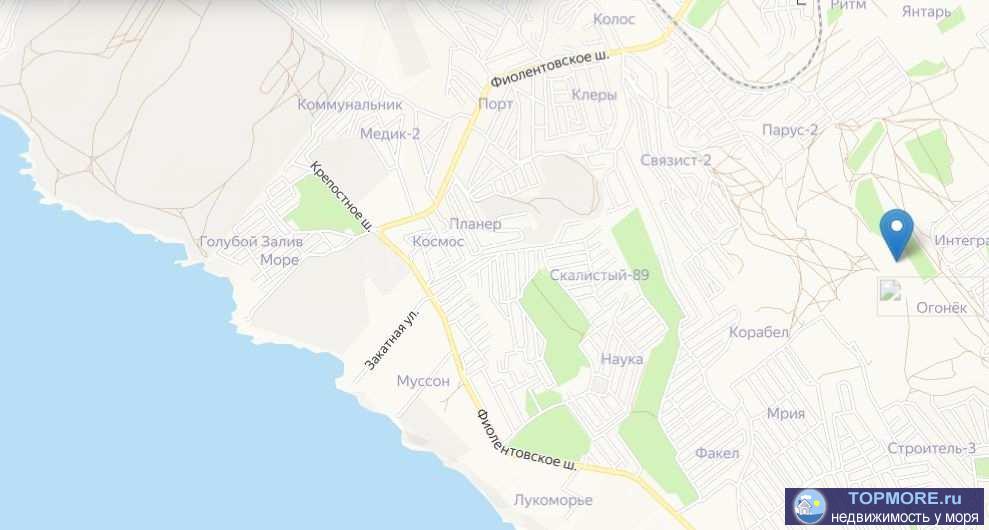 Продается участок на Фиоленте 4,3 сотки  Участок ровный, без насаждений и построек.  Газ планируется в 2025г. Вода,...