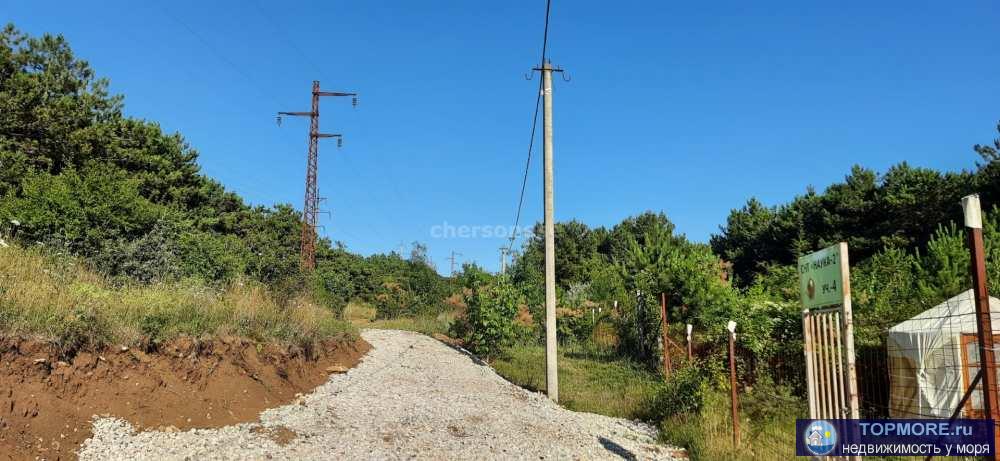 Продается ровный прямоугольный участок 4 сотки в ТСН Наука-2. Участок граничит с сосновым лесом. До СТ Балаклавец 300... - 2