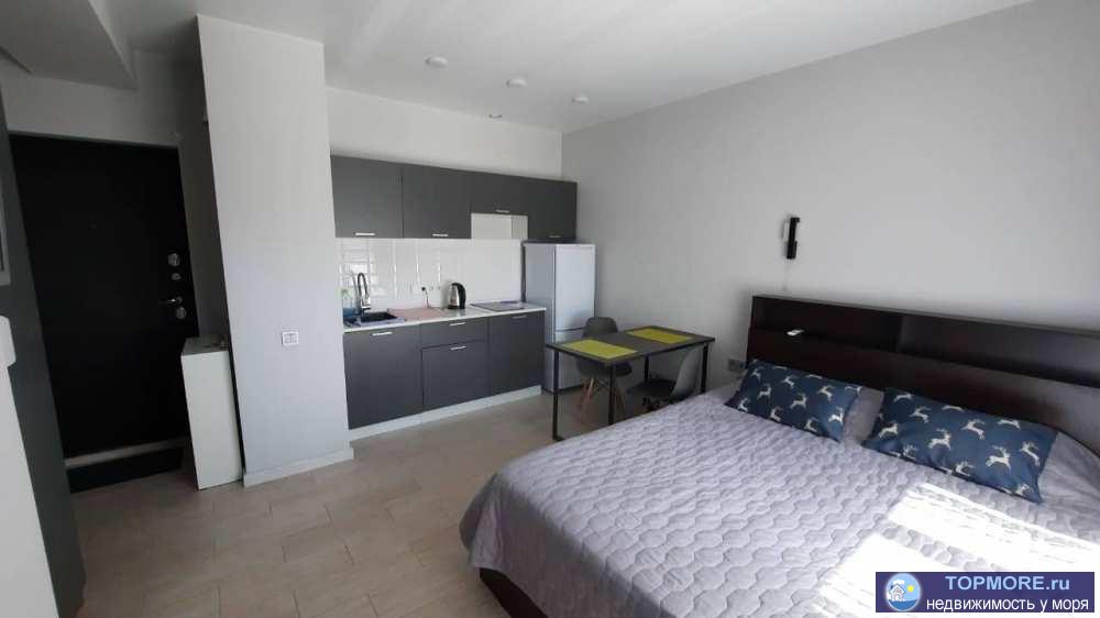 Лот № 162235. Продается видовая студия у моря в Сочи, Хостинский район!  Жилой комплекс Звездный Берег строится в...