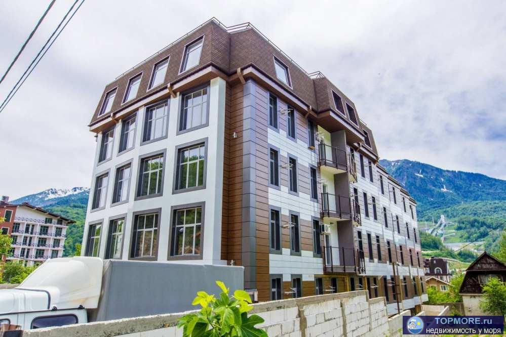 Лот № 162341. Продается квартира в центре курорта Красная поляна.   Квартира общей площадью 36 м2, свободной...