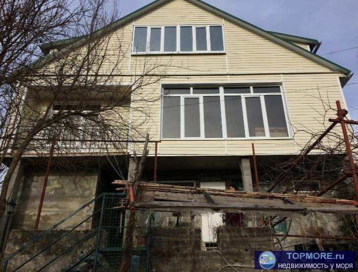 Утопающий в зеленых садах дом  для большой семьи  Из керамзитблоков в Лазаревском районе г. Сочи, пос. Головинка.... - 1