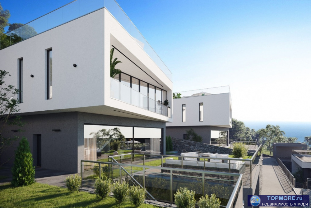 Лот № 156935.  Продаю современный дом в Сочи, в Хостинском районе. Дом площадью 220 кв. м. Шикарнейший вид на море....
