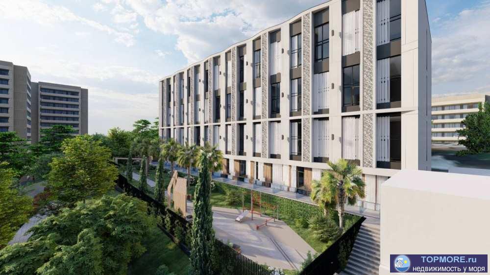 Лот № 162742. Шок цена в центре Сочи! Двухуровневая квартира на 4 этаже в новом доме. Дом был полностью...