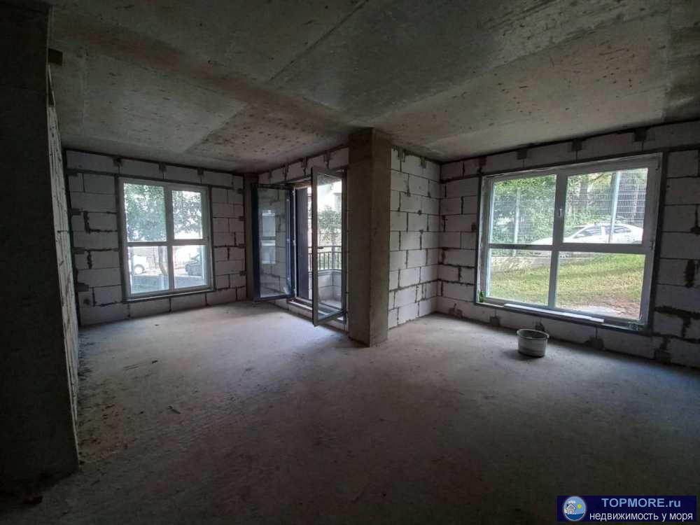 Лот № 162800. Продается 2-комнатная квартира на 2 этаже в Сочи в Завокзальном районе. Площадь - 44 м2, черновая... - 2