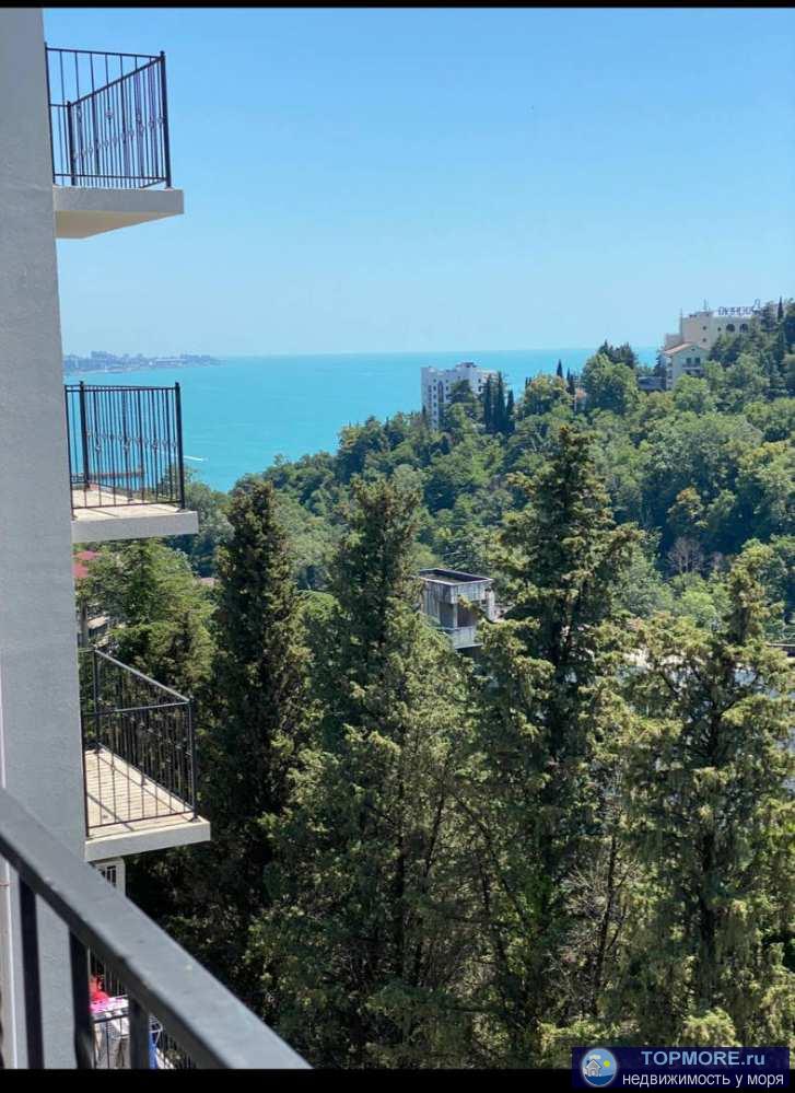 Лот № 163301. В продаже квартира без отделки в Сочи, район Хоста, с панорамными окнами и видом на море. Площадь - 27... - 2