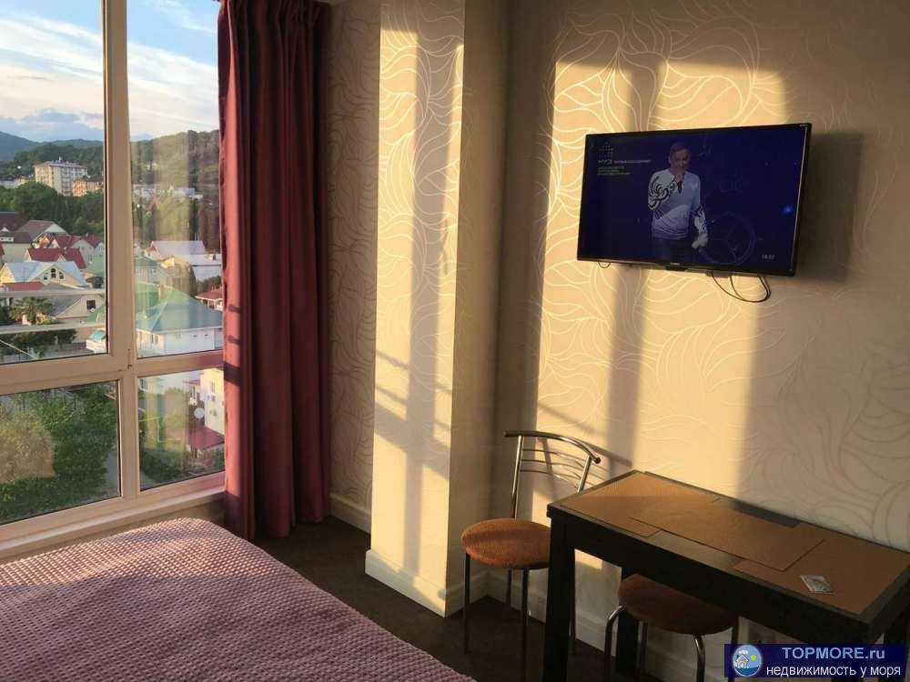 Лот № 163435. Отличная новая студия как для собственного отдыха.  Шикарный вид на море, горы, хостинскую бухту,... - 2