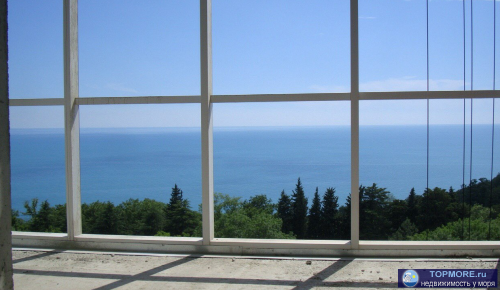 Лот № 164406. Продаю квартиру в Сочи.  Черновая отделка, общая площадь - 168 м2. Дом расположен в экологически чистом...