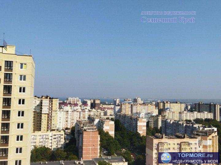 Продаётся видовая (с видом на море) просторная 1-комнатная квартира в Анапе. 56 кв.м. Большая кухня-гостиная 23 кв.м....