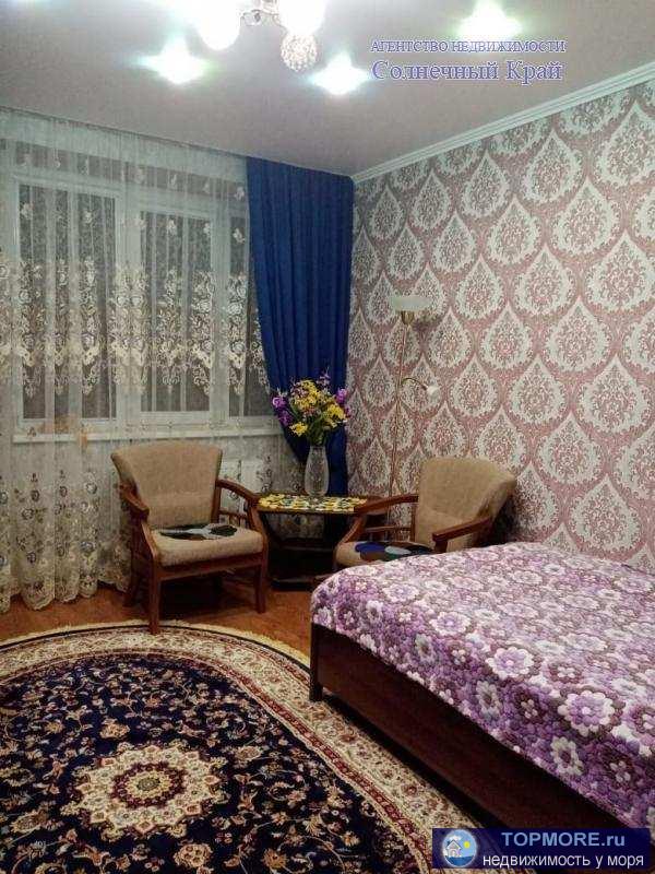 Продаётся  2-х комнатная квартира в городе Анапа. Общая площадь 53 кв.м., Сделан качественный ремонт.  Кухня-гостиная...