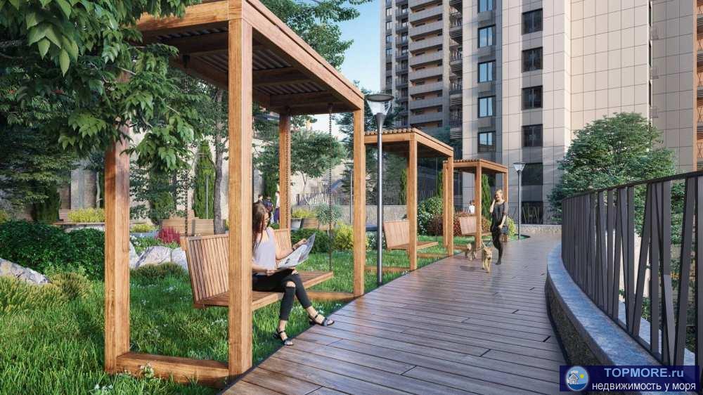 Лот № 166475. Продается уютная квартира в центральном Сочи спального района города. Общая площадь - 81,6 м2.  жк... - 1