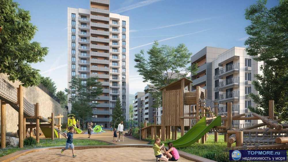 Лот № 166490. Продается уютная квартира в центральном Сочи спального р-на. На закрытой охраняемой территории, детская... - 2