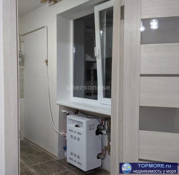 В с. Табачное продается трёхкомнатная квартира  45.7 кв.  В квартире сделан свежий качественный ремонт: стяжка пола,... - 2