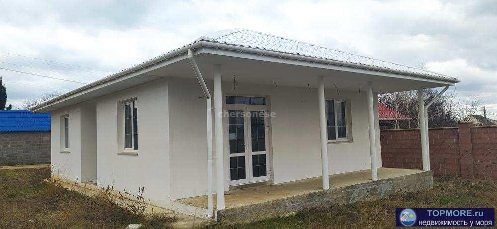 Продается одноэтажный новый дом 95кв.м. на ровном прямоугольном участке 4,1 сотки в СТ Импульс-1.  Дом строили для...