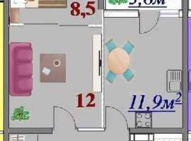 Продаётся 1-комнатная квартира в ЖК 