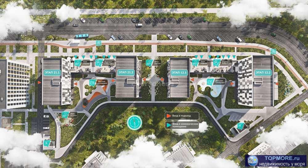 Предлагается к продаже большая трехкомнатная квартира в ЖК "Тюльпаны" от надежного застройщика.  На... - 1