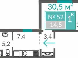 Прекрасные апартаменты в новом комплексе «Золотые пески» для жизни...