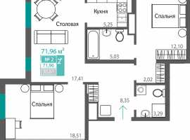 
В новом жилом квартале класса комфорт «Виноград» природа...