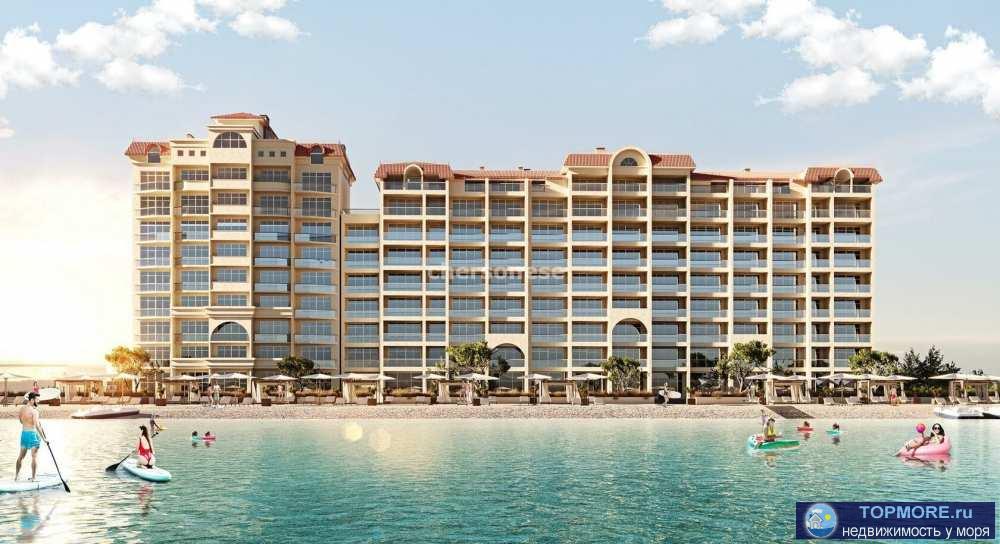 Продаются апартаменты 41,4 кв.м. в ЖК "Золотые пески" от надежного застройщика. Первая линия у моря, чистый... - 1