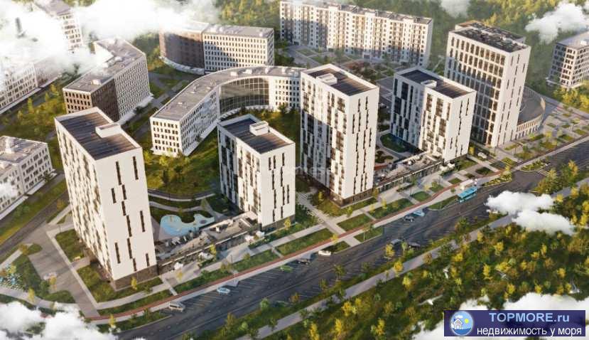 Продается двухкомнатная квартира с террасой в ЖК "Тюльпаны" от надежного застройщика.  Черновая отделка,... - 2