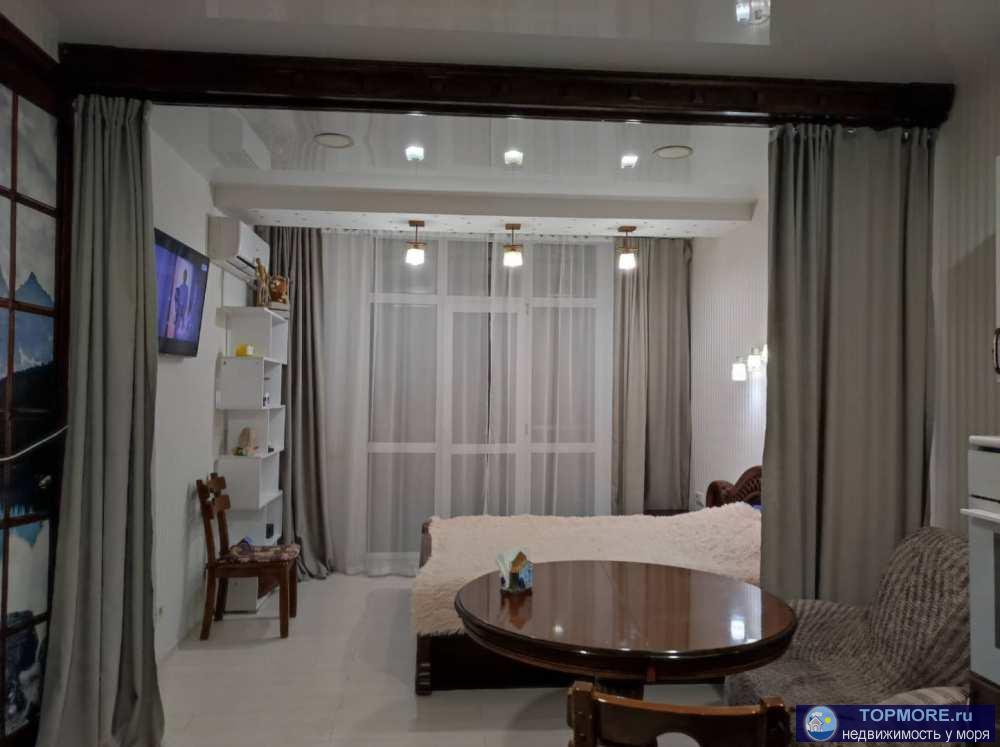 Лот № 167846. Продается квартира-студия 32 м2 с евро ремонтом.В квартире теплые полы везде, кроме прихожей. Полы... - 1