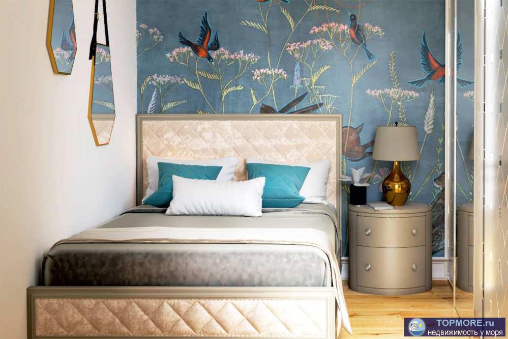 Лот № 167547. Продается двух комнатная квартира в жк Альпийский кварталКвартира в черном варианте (фотографии это...