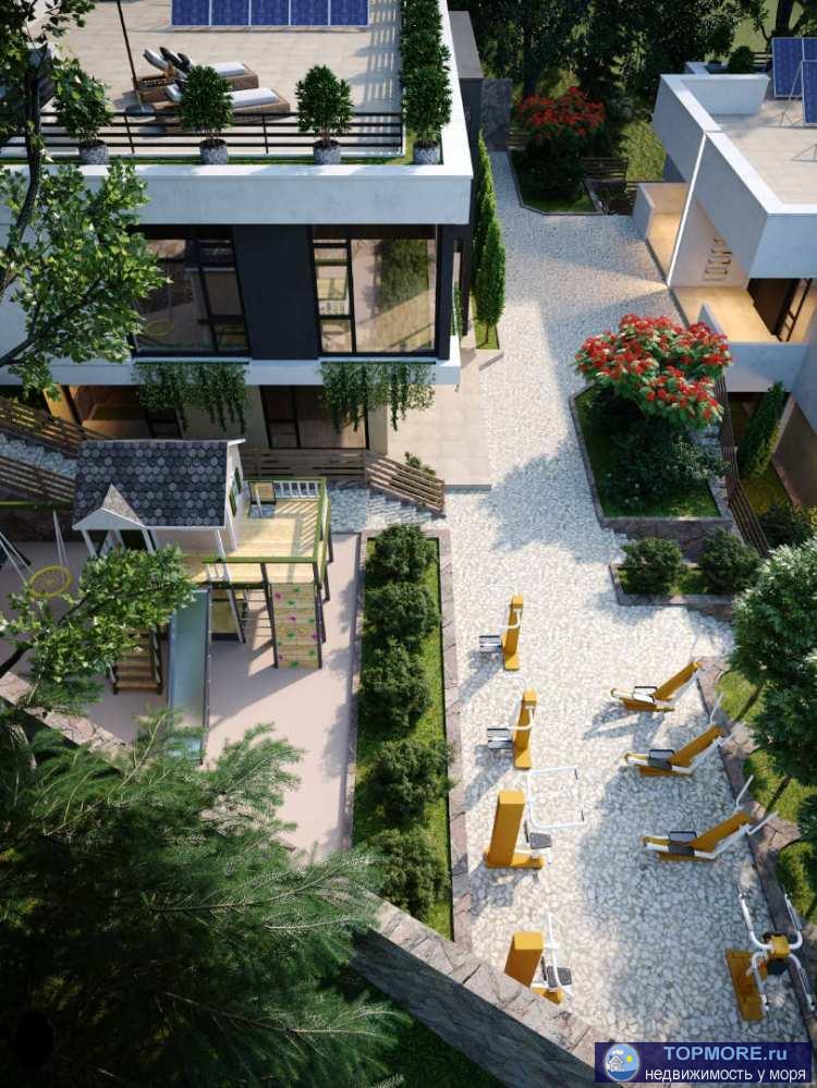 Лот № 168037. Продаю квартиру свободной планировки в клубном доме на 4 хозяина, в спальном микрорайоне города Сочи....