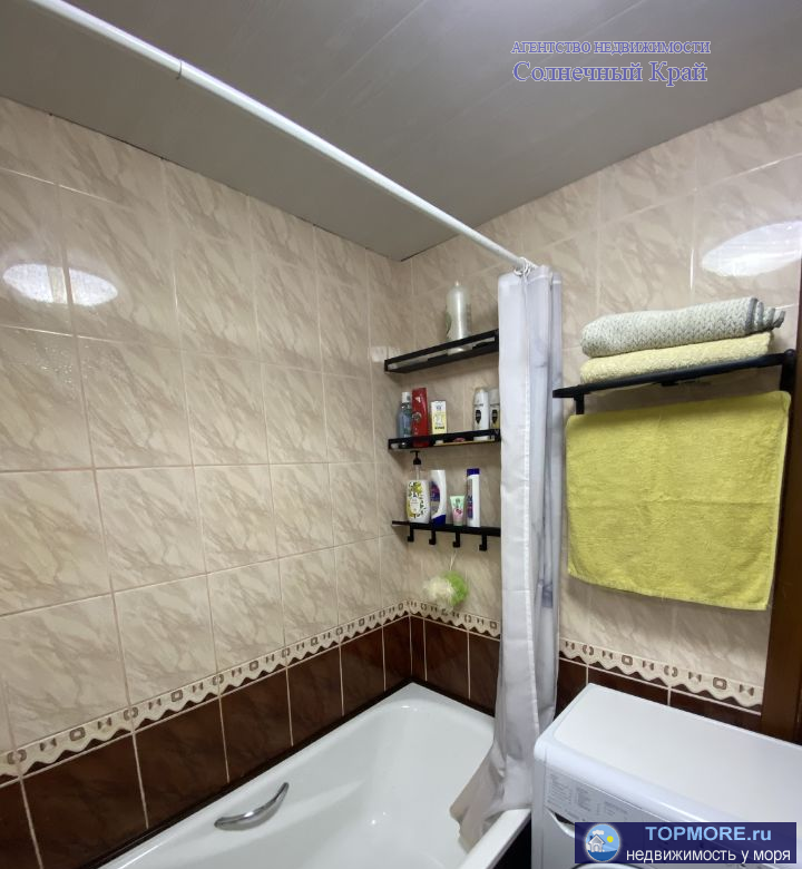 Продаётся 1-комнатная квартира в спальном микрорайоне Анапы 3А. 41 кв.м.  Две  комнаты- 16 кв.м. и 9 кв.м. (кухня... - 2