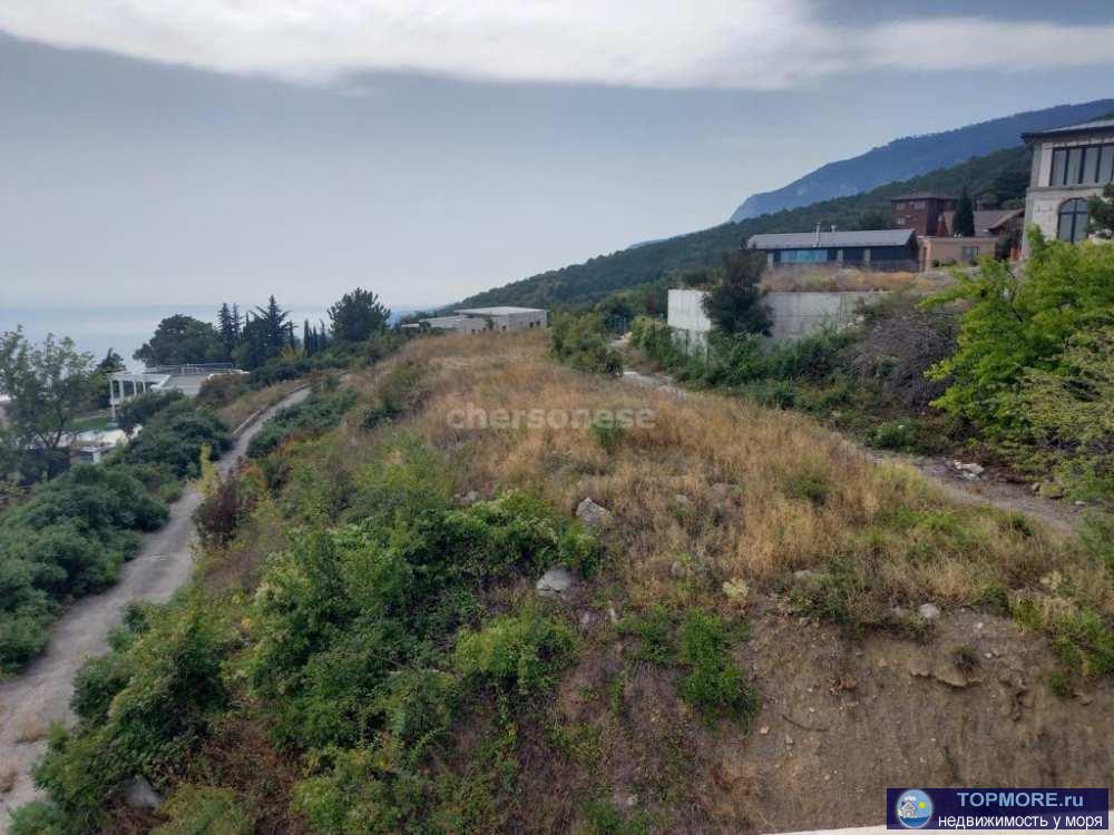 Предлагается к продаже видовой участок в ПГТ Краснокаменка, Ялтинский район.  Потрясающий вид на горы и лес.... - 2