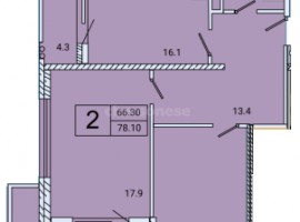 Продается квартира. С балкона открывается  вид на море, горы. 

Дом...
