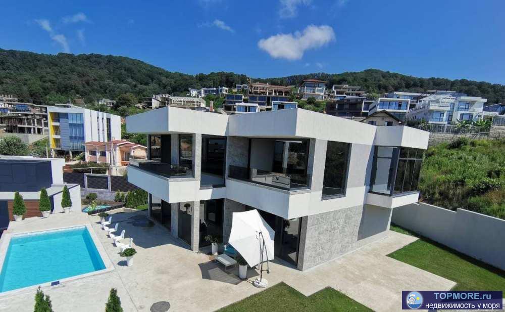 Лот № 163639.  Продам элитный  коттедж в Хосте с панорамным видом на море. Общая площадь дома 480м2,  плюс...