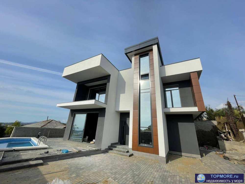 Лот № 163183. Продам коттедж  в современном стиле  хайтек в Адлерском районе рядом с морем.  Особое внимание...