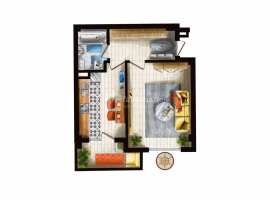 Продам 1 комнатную квартиру в ЖК Уютный, 
41,92 кв.м., 5 этаж 6...