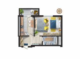 Продам 1 комнатную квартиру в ЖК Уютный, 
47,06 кв.м., 5 этаж 6...