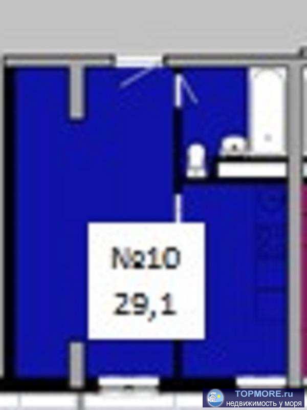 Лот № 171794. Продаю квартиру свободной планировки. В комплексе просторнаяпридомовая территория с детской и... - 2